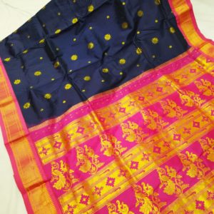 Tana Silk Paithani Semi Maharani Saree Design (Range-3)