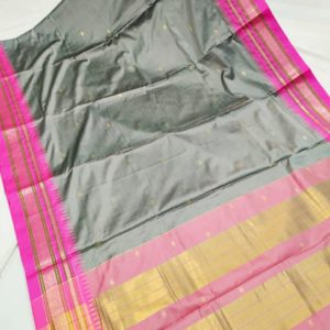Irkal Soft Cotton Silk Paithani Saree