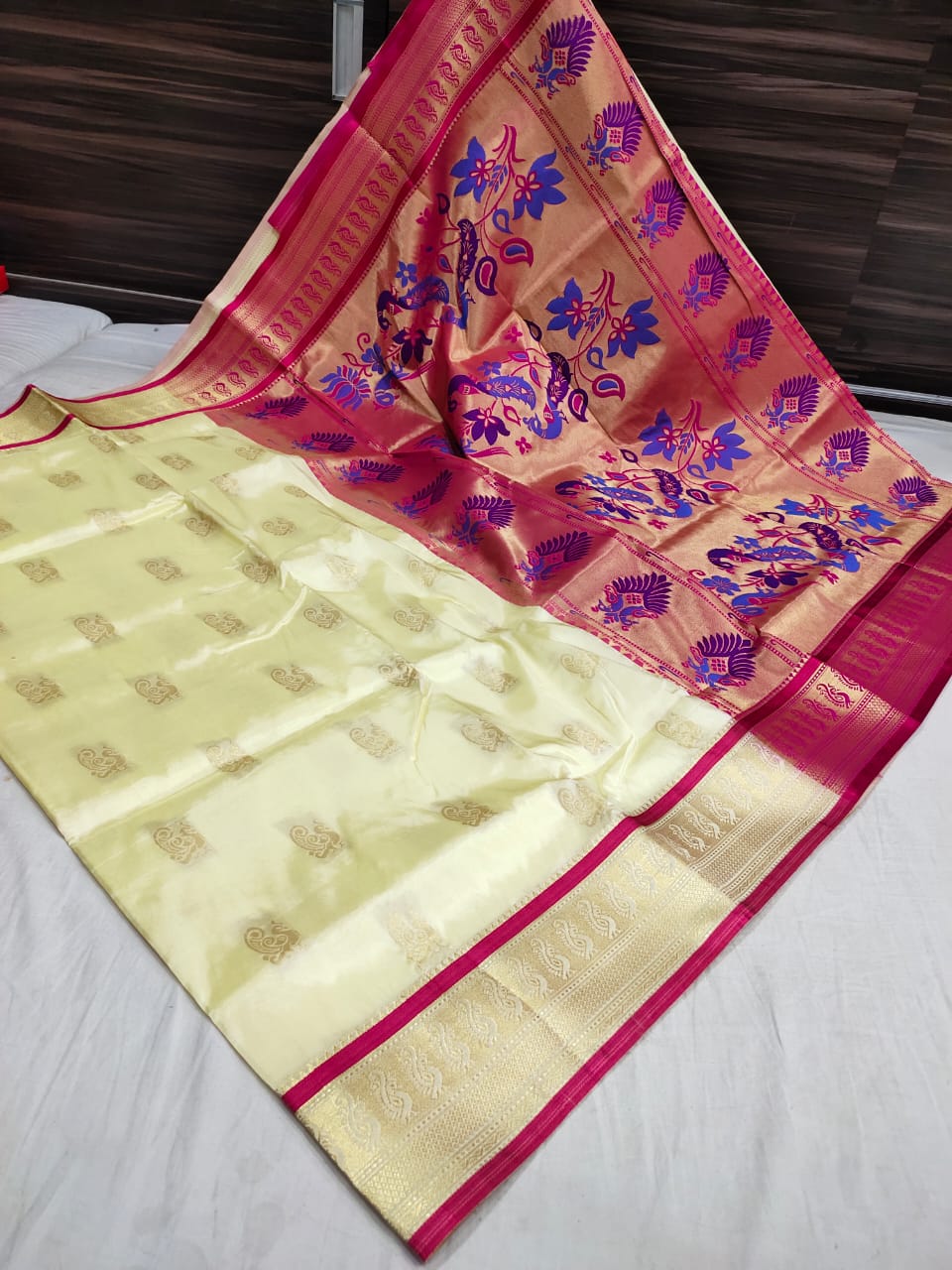 Mayur Paithani, Semi Paithani And Silk Saree.